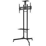 Pro Signal Mobile TV Stand with Shelf for 37" to 70"