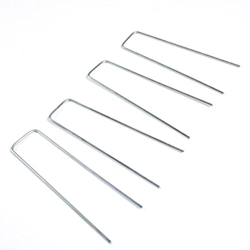 OUNONA 20 Stück Erdanker Bodenanker Metall Heringe 6 Zoll - 3