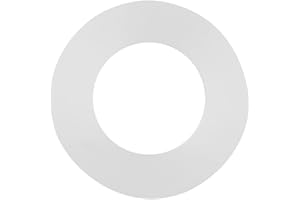 JEANOKO Junta tórica de silicona, 12 piezas de juntas de silicona resistente a altas temperaturas, junta plana para tubo para válvulas de compresor, reparación de tuberías para conexión de rociador (3/4")