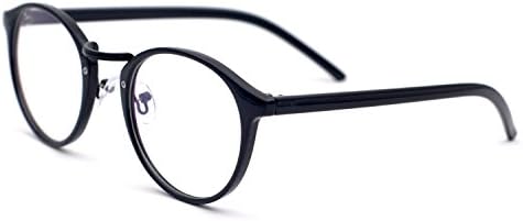 XinMade HILL Anti-Blue Light/Anti-Fatigue, Monitors And Screens Shield, Prescription Glasses Frame, Reading/Gaming/Computer Glasses, 101% UV Protection, Essential Gaming Gear (Glossy Black)