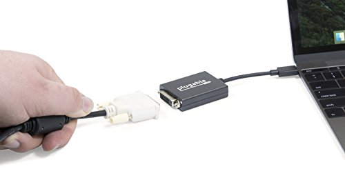 Plugable USB 3.1 Typ-C (USB-C) nach DVI Adapter für MacBook 12″ 2015 / 2016, Chromebook Pixel 2015, Thunderbolt™ 3 uvm. - 2