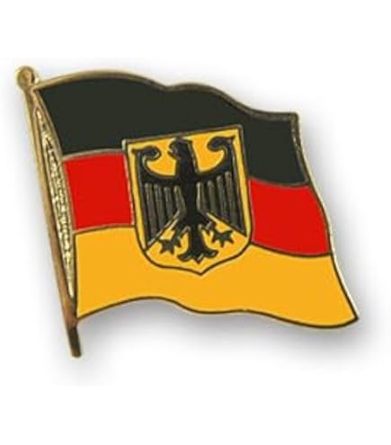 DEUTSCHE Flagge Anstecknadel / Pin Back