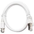 Batilec - Cordon RJ45-Coax fiche F Grade 3-70 cm