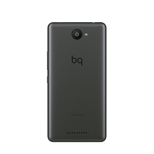 BQ C000263 Aquaris U Handy (Nano-SIM, Android, 32GB internen Speicher und 2GB RAM) schwarz/graphite grau