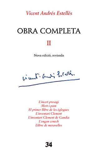 Obra completa II (Nova edició, revisada)