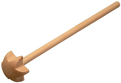 Gravidus Handrührer Quirl aus Buchenholz 30 cm