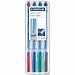 Produktbild Staedtler 10 x Folienstift Lumocolor Correctable M 1,0mm Auftsellbox mit 4 Farben
