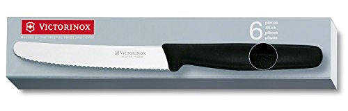 Victorinox - Table Cutlery Set 24 Pce Black Rounded