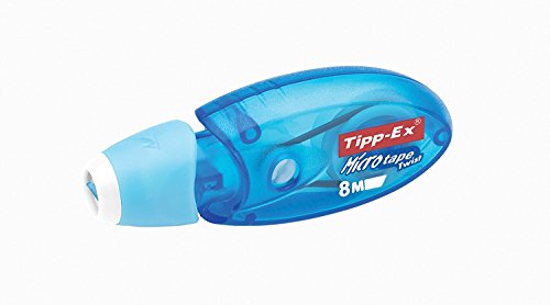 Tipp-Ex Korrekturroller Micro Tape Twist mit drehbarer Schutzkappe, blau / Korrekturmäuse, 10 Stück à 8m x 5mm - 2