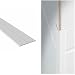 Produktbild Weiße UPVCKunststoff Flexibel Winkelleisten 48mm x 48mm x 2.5 Meter in der Länge