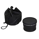 Compatibilidad infrarroja drf8090w-eop Lente telefoto 2.0X 52mm 58mm para Nikon D90 D80 D700 D3000 D3100 D3200 D5000