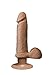 Produktbild Doc Johnson - Realistic Cocks Vibro Realistic Cock - Ur3 brown 6 inch