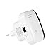 Produktbild Wifi Wlan Signal Verstärker LESHP 300Mbps Multifunktion Mini Wireless-N W-lan Angebot Extender Signal Booster 802.11n / b / g Netzwerk wireless Repeater / Router / AP wifi booster mit WPS (mini router)