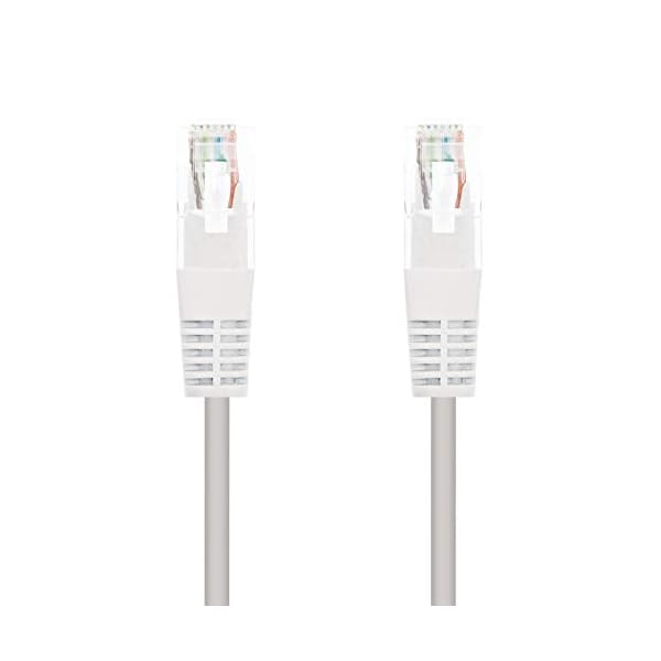 NanoCable 10.20.0402-W - Cable de red Ethernet RJ45 Cat.6 UTP AWG24, 100% cobre, Blanco, latiguillo de 2mts - Image 3