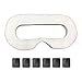 Produktbild QUUY 100 Stücke Einweg Vr Augenmaske, Atmungsaktive Reine Baumwolle Schweißabsorbierende Vr Hygiene Augenmaske Für Oculus Quest/Rift Cv1 / Rift S/HTC Vive Pro