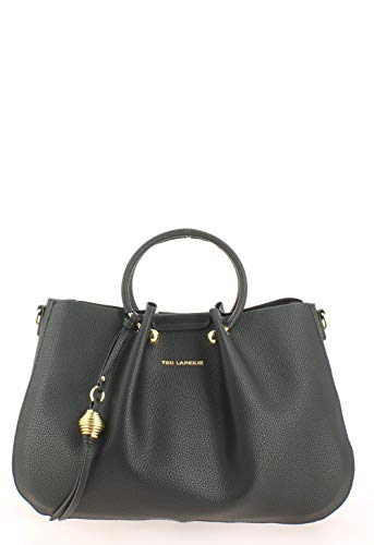 Preisvergleich Produktbild Ted Lapidus, Damen Henkeltasche Schwarz Schwarz