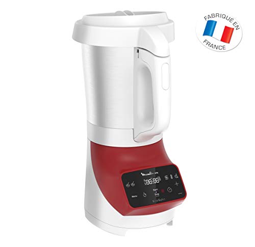 MOULINEX Soup&Co DEVIENT Soup&Plus Blender Chauffan Puissance 1100 W Votre allié du quotidien pour Vos Recettes Mixées, Chaudes ou Froides Lm924500