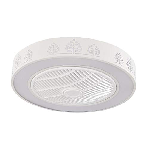 Haodan electronics candelabro 55 CM Ventiladores de Techo del Restaurante del Dormitorio Ventiladores de Techo con Luces con Control Remoto Ventiladores de Techo Modernos (tamaño : 22in)