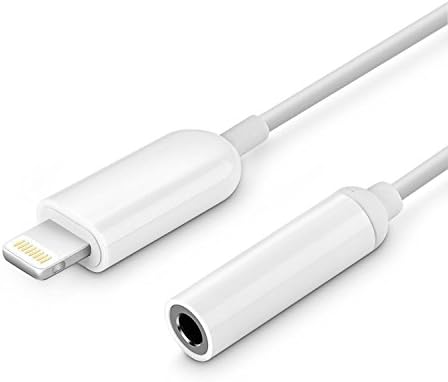 iPhone 7 lightning to 3.5mm Aux Headphone Jack Audio Adapter for Apple &amp; 7 Plus