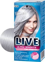 Scharwzkopf Live ultra brights or pastel 098 Silver Steel