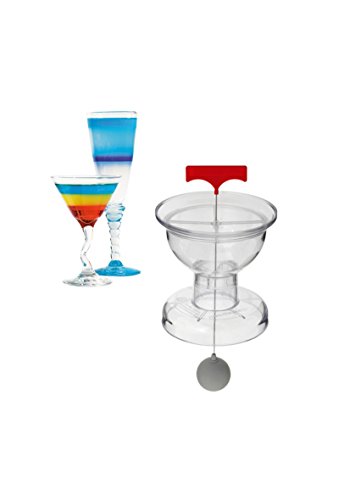 LOUIS TELLIER - Cocktail Master Transparent - Réalisez vos Cocktail à Étages Simplement - Marque Française
