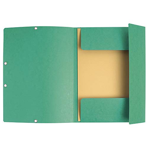 Exacompta 55303E - Carpeta con goma A4 color verde 1 unidad Exacompta 55303E - Carpeta con goma A4 color verde 1 unidad
