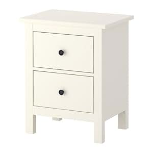 Ikea HEMNES - Chest 2 drawers, white: Amazon.co.uk ...