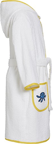 Playshoes Mädchen Kinder Frottee-Bademantel Meerestiere mit Kapuze - 3