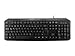Produktbild MS-TECH LT-278 Fullsize Classic Tastatur 105 Tasten USB Schwarz