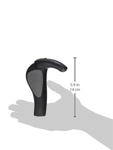 Ergon GP2 Griffe Rohloff/Nexus schwarz 2017 Fahrradgriffe - 3