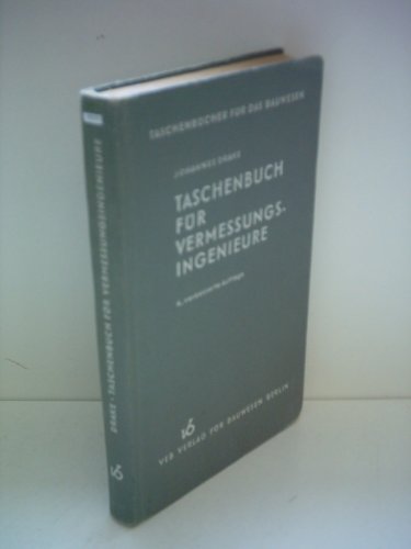 Johannes Drake: Taschenbuch für Vermessungsingenieure