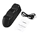 Produktbild Dual Ladestation Station Ständer Halter Ladegerät für Sony PS4 Slim PS4 Pro PlayStation 4 Gamepad Controller