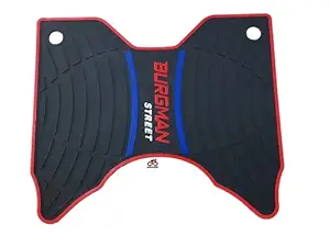 Mahabir Matt PVC Rubber for Burgman 125 BS6 Red & Blue