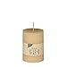 Produktbild Papstar 1 Karton = 6xZylinderkerze Ø 70 mm · 100 mm creme "Rustic" 15366