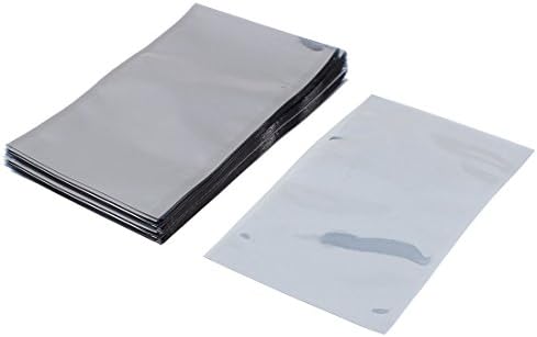 Antistatic Anti-Static ESD Shielding Silver Bags 40cmx20cm 16"x8" PCB Motherboard Screen Bulk Cheap Discount Large Big Electrostatic Discharge (25)