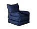 Comfy Foldable Lounger Std Size Indigo Filled with Bean Filler RS.3299.00