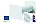 Price comparison product image TwinFresh Easy Digital Living Room Ventilation System Including Digital Control Panel with Screen
