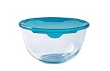 pyrex glas hitzebeständig Schüssel-Mixer aus Glas mit Deckel