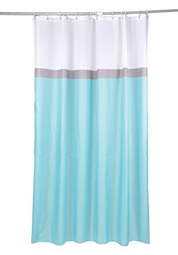 Ushuaia 6rd133 Bali Duschvorhang Textil 180 x 200 cm polyester blau
