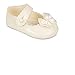 Produktbild Soho Fashions britischen gemacht weichen dekorativen besonderen Anlässen Taufe Baby Mädchen Schuhe (20 EU (18-24 Monate), Creme/Elfenbein)