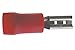 Produktbild Flachsteckhülse rot 4,8mm isolierte Verbindung für Aderendhülsen von 0,5 - 1,5 mm²