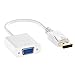 Produktbild Sisaki DP-Stecker auf VGA Buchse Adapter Display Port Kabel Konverter Zubehör Kabel