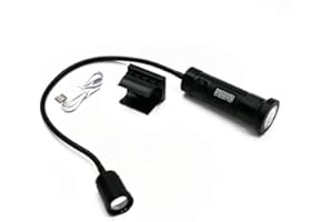 RECORD POWER LED Machine Lamp Work Lamp with Magnetic Holder and Focusing Control 500 lm