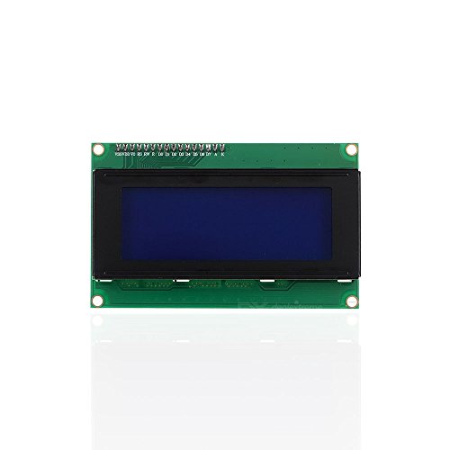 keyestudio LCD Kit I2C 2004 20 x 4 Pantalla LCD M  dulo Shield para Arduino UNO Mega 2560  Raspberry Pi Blanco Letras en Azul