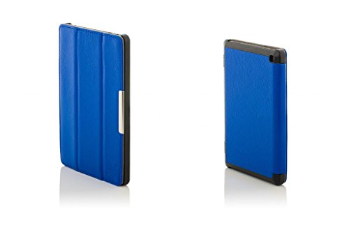 Forefront Cases® Neue Leder Hülle / Tasche / Case / Cover für Amazon Fire HD 6 Tablet (Oktober 2014) – Rundum-Geräteschutz und intelligente Auto-Sleep-Wake-Funktion mit 3-JAHRES-GARANTIE VON Forefront CASES – inkl. Eingabestift und Displayschutz - 4