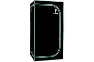 SPECTRUM GROW LINE SOLUTION FOR GROWERS Tenda per la Coltivazione Idroponica - Spectrum Grow Box One - Rivestito con telo Mylar - Armadio Grow Box per Coltivazione Indoor (60x60x160 cm)