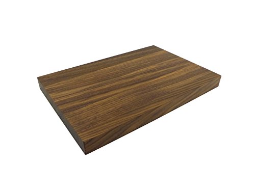 Schneidebrett Servierbrett Walnuss Design Linie Nussbaum 30 x 20 x 2,5cm
