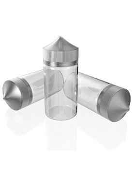 Chubby Gorilla - Soft Squeeze PET Firma Unicornio E-Liquido Botellas - VIPERTECH marca bolsa de sellador incluido (200ml x 5)