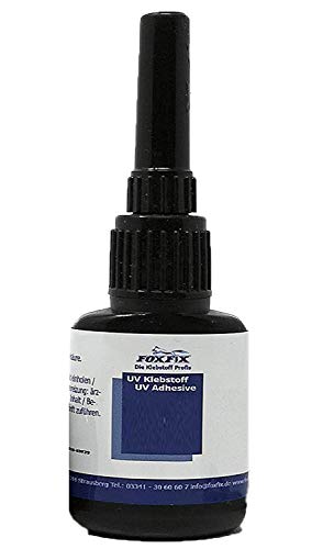 Preisvergleich Produktbild 10g UV-Kleber 8023 Mittelviskos - dickflüssig Glas-Metall-Kleber