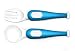 Toddler Training Cutlery - "me-feed-me" by Salmon Luke (Blue)